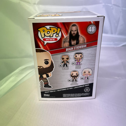 Braun Strowman WWE Pop Vinyl 48 Collectable Figure