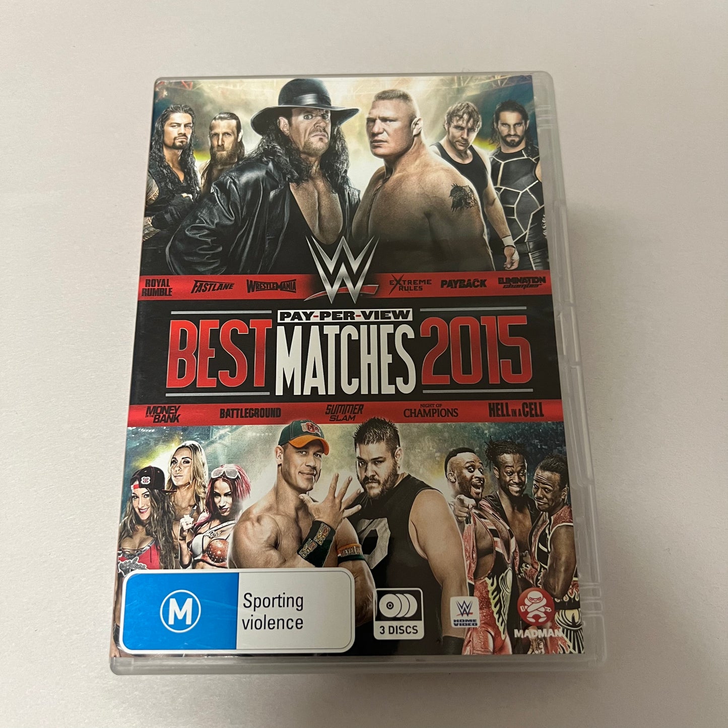 WWE Best Matches 2016 - DVD