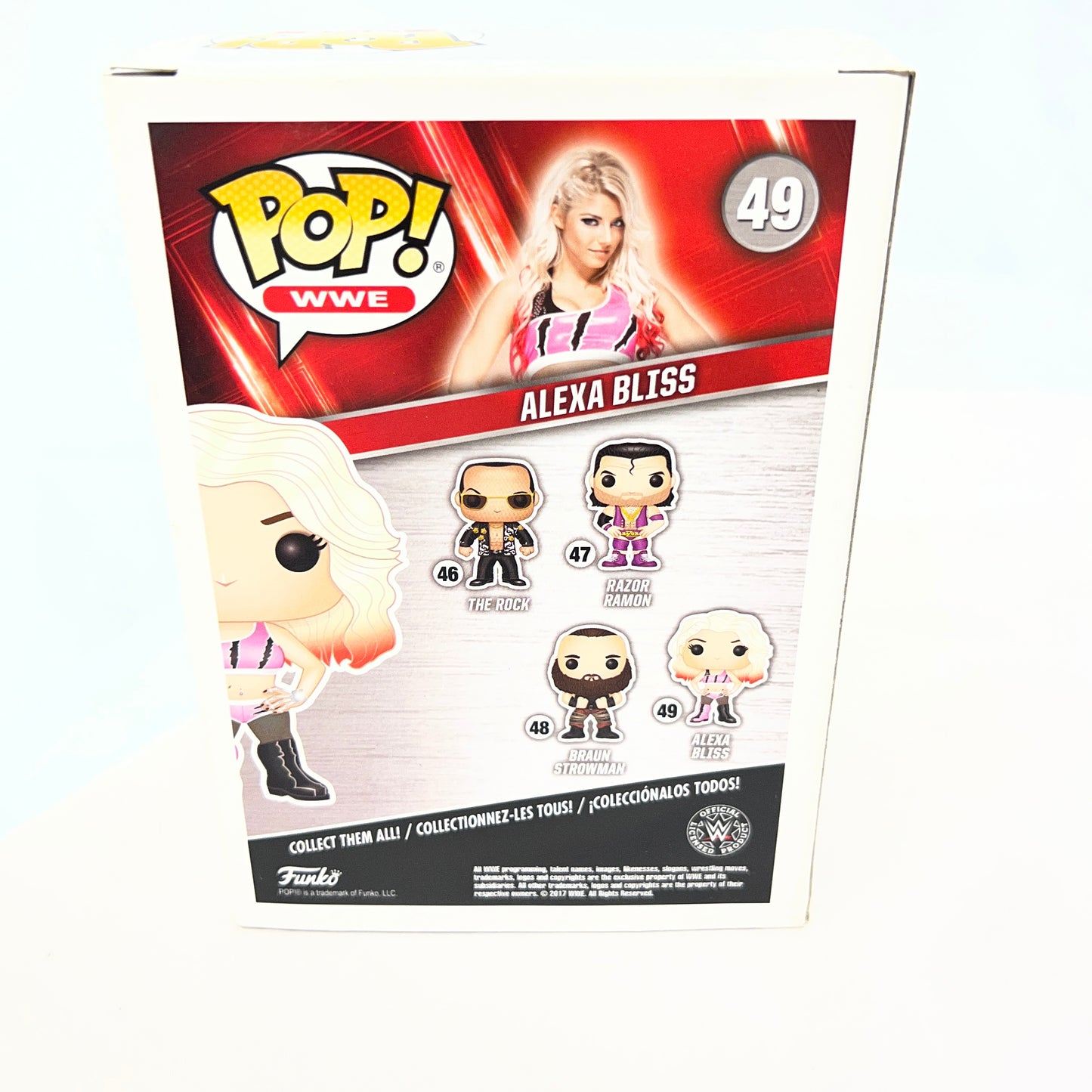 Alexa Bliss WWE Pop Vinyl 49 Collectable Action Figure
