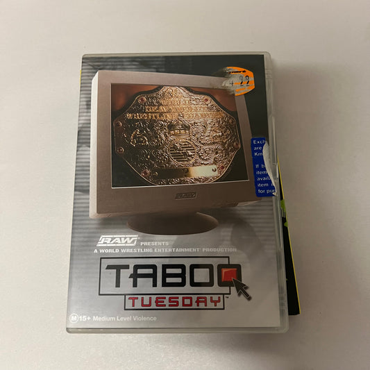 WWE Taboo Tuesday - DVD