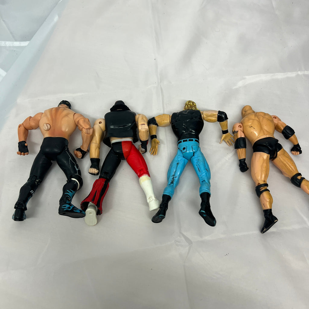 WCW Hogan Macho DDP Goldberg Bundle WWE Out Of Box Action Figure Toybiz 2