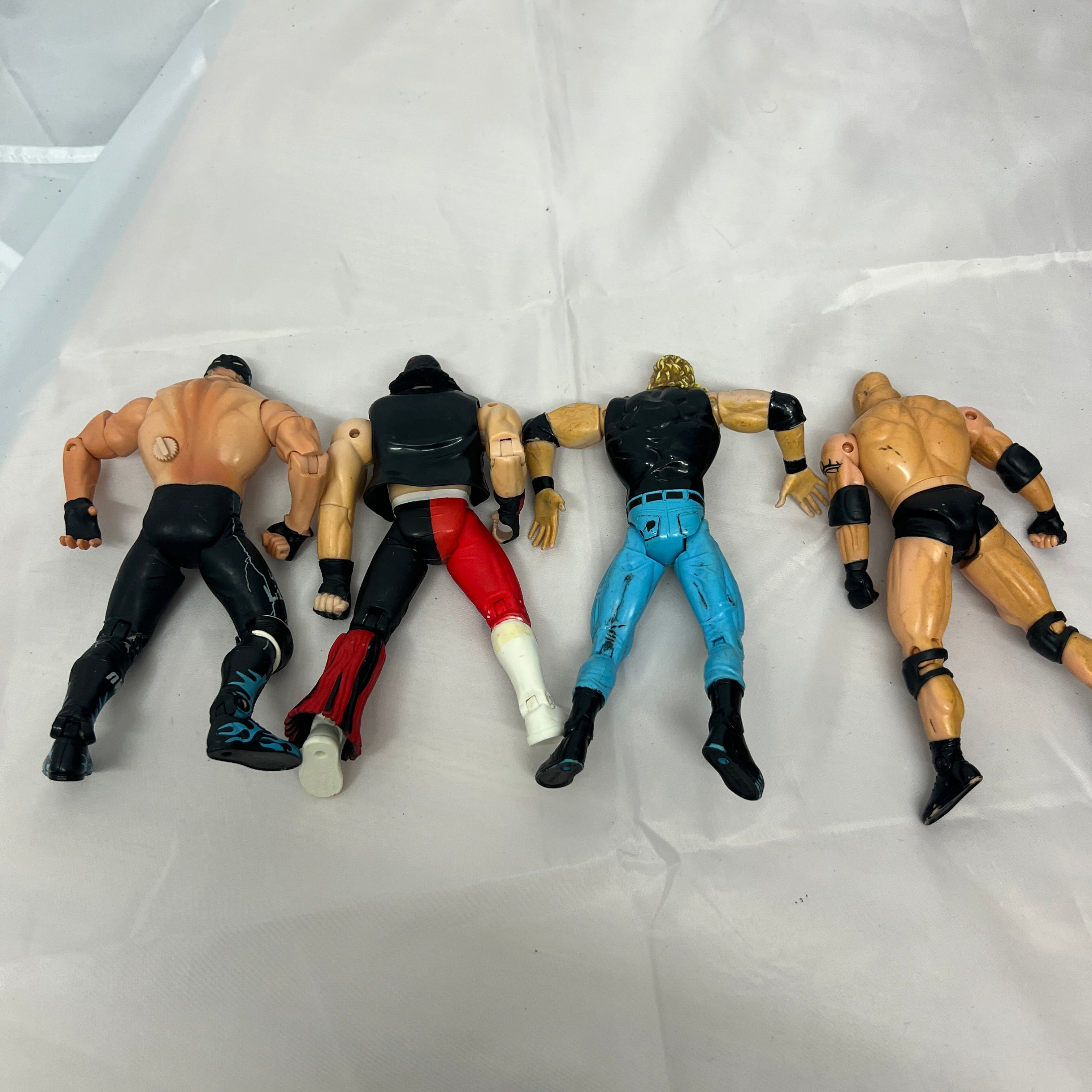 WCW Hogan Macho DDP Goldberg Bundle WWE Out Of Box Action Figure Toybiz 2