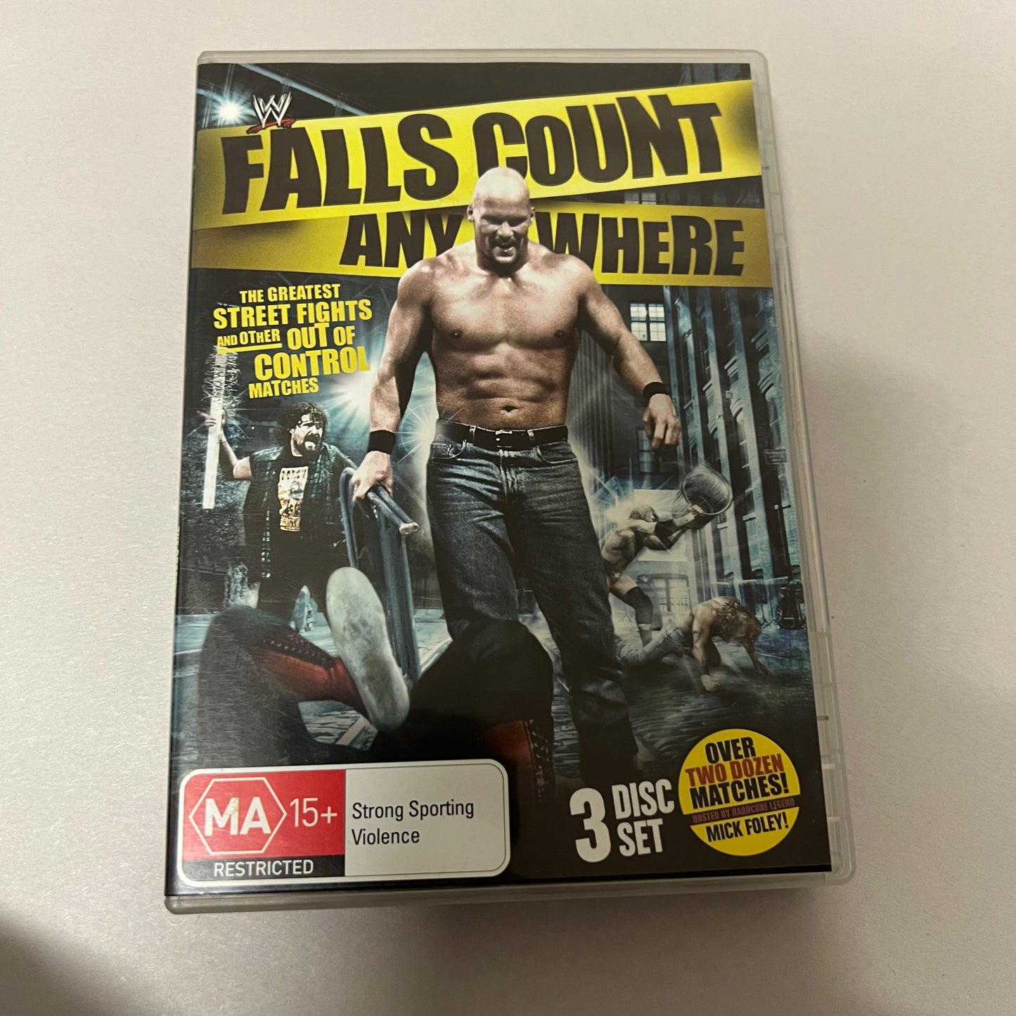 WWE Falls Count Anywhere - DVD