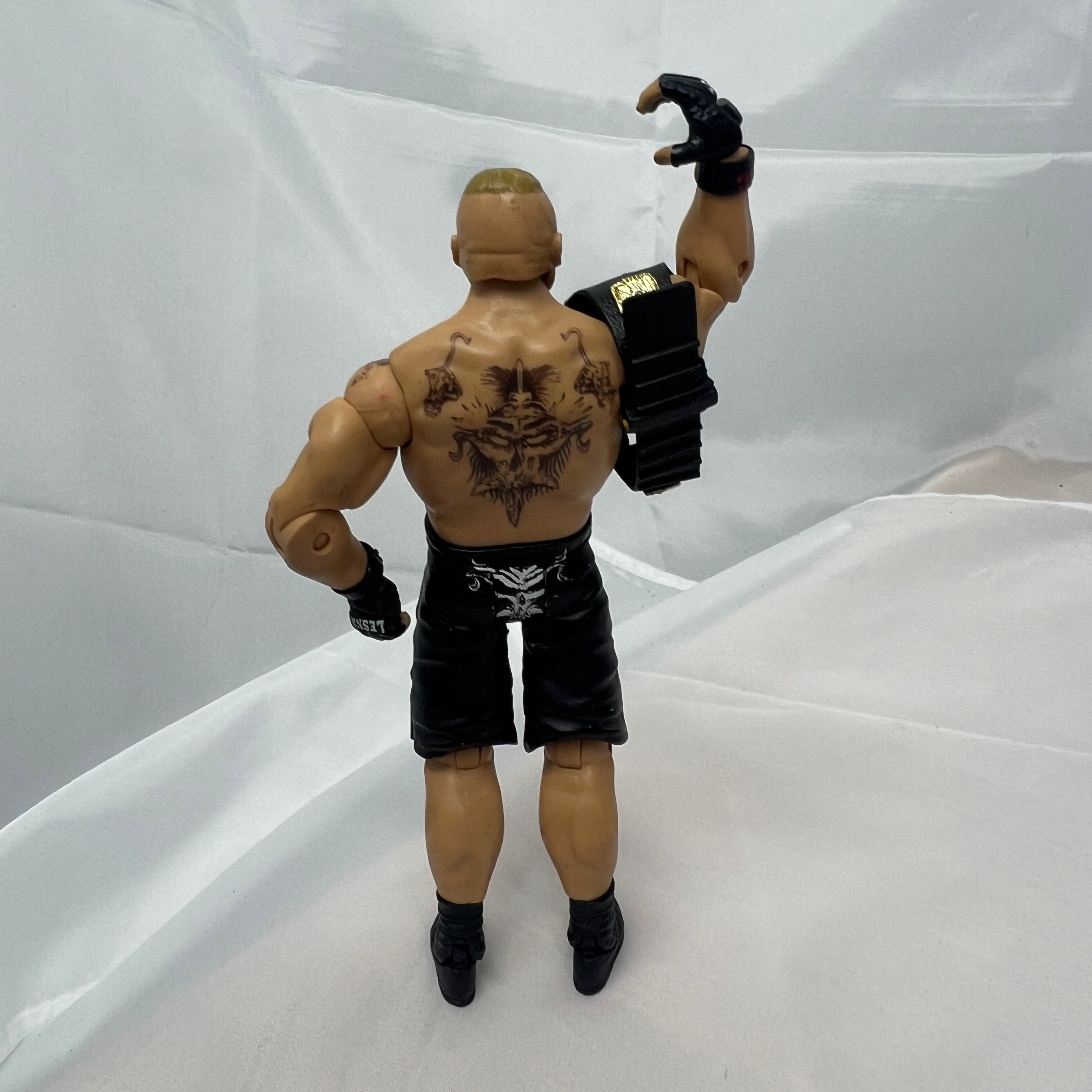 Brock Lesnar With Belt Championship WWE Out Of Box Action Figure Mattel 2