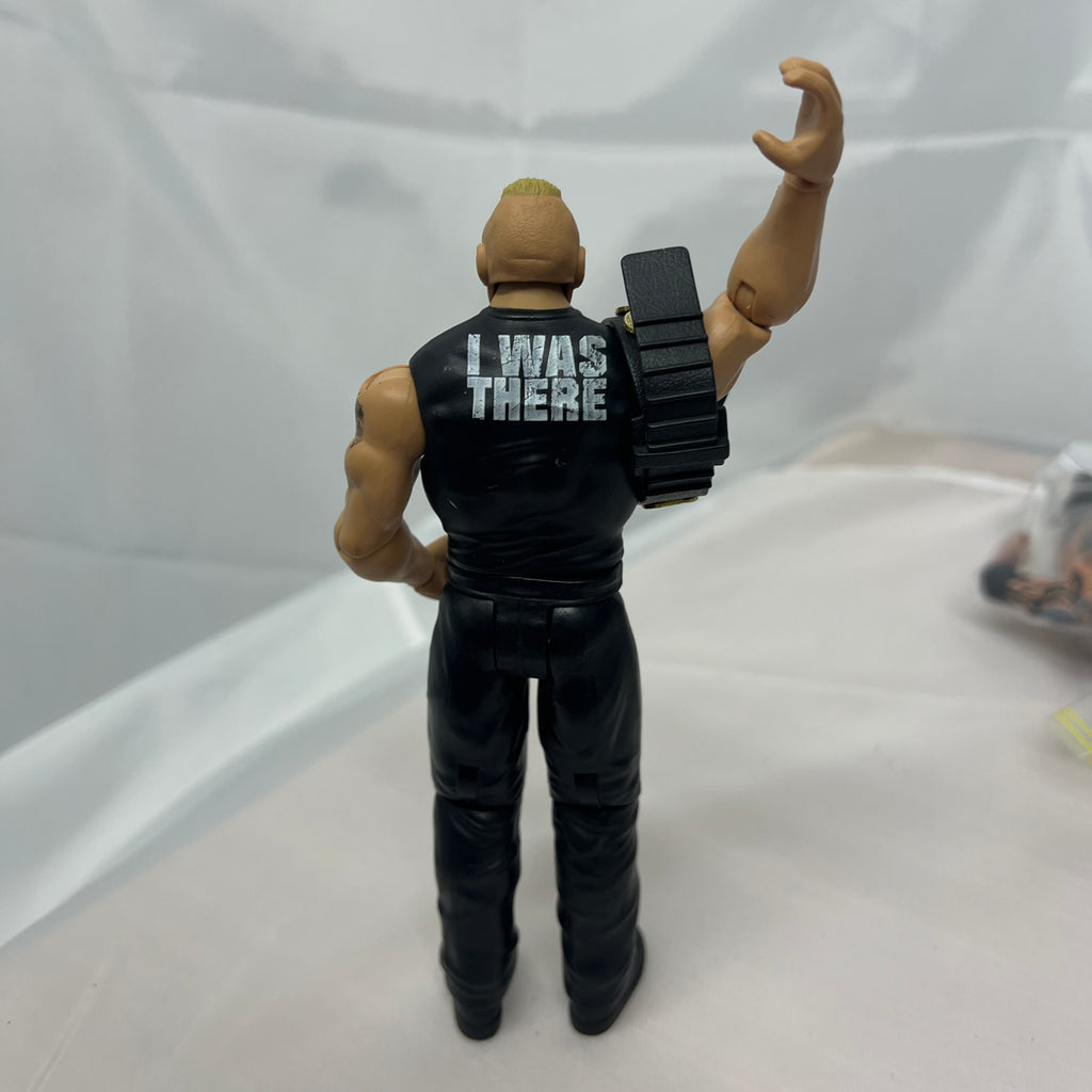 Brock Lesnar With Belt Championship WWE Out Of Box Action Figure Mattel 2