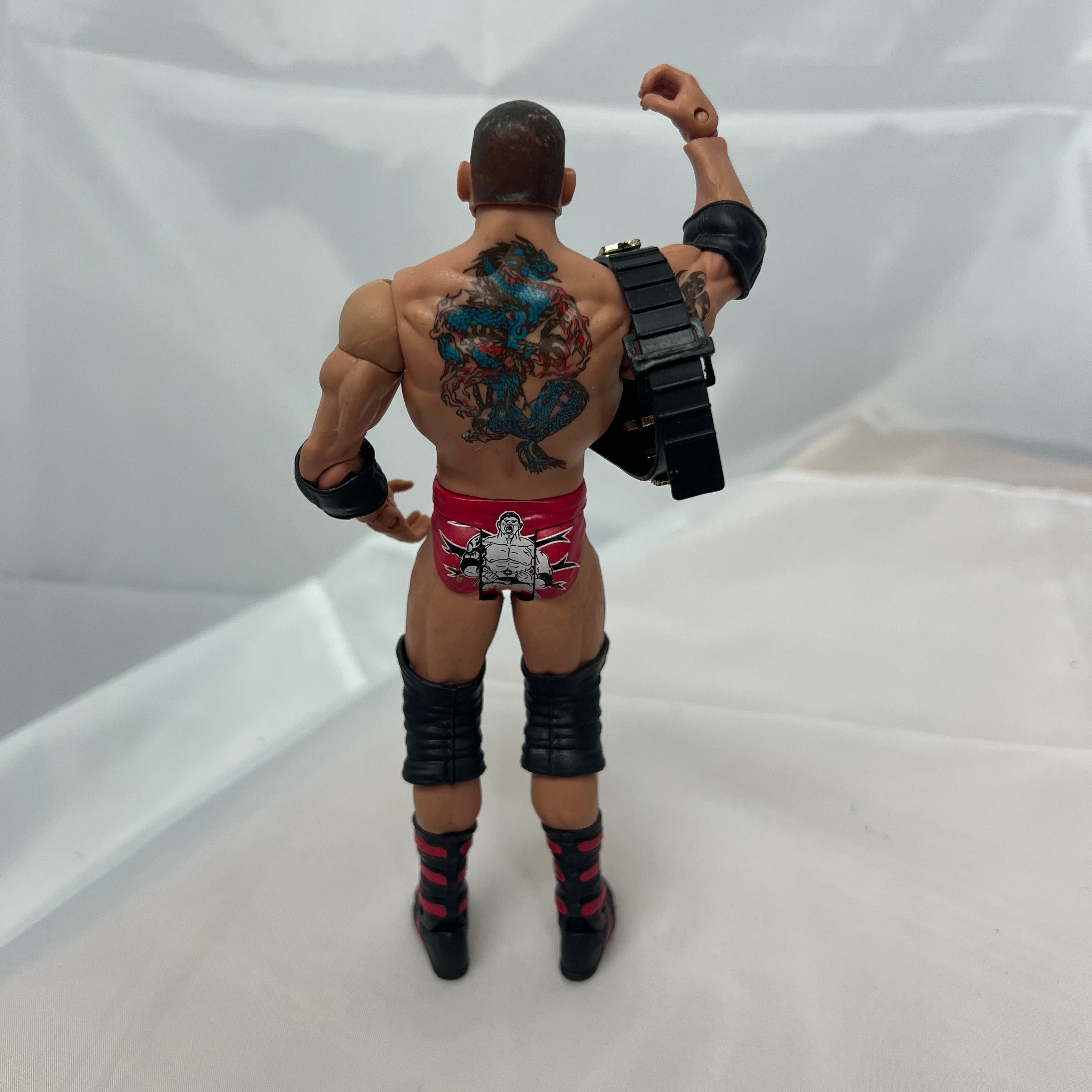 Batista With Championship Belt WWE Out Of Box Action Figure Mattel 2