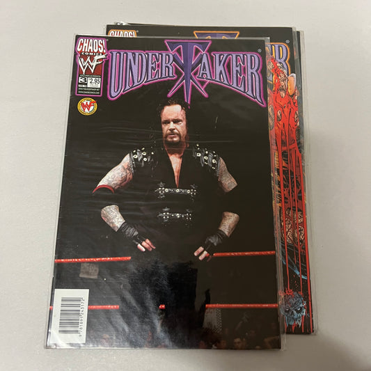 Undertaker 2 - WWE WWF Comic Magazine Retro Collectable Authentic