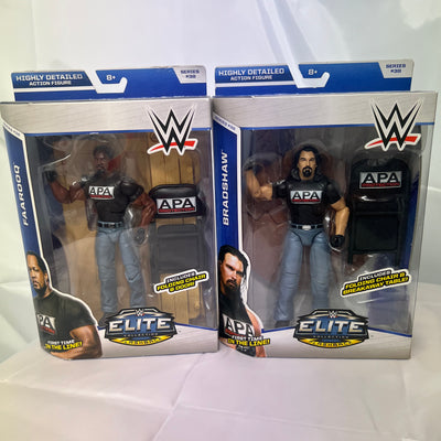 APA Bradshaw and Farooq Bundle - WWE Elite 38 Action Figures