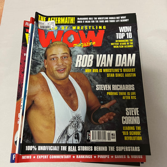 RVD - WOW WWE WCW WWF Magazine Retro Collectable Authentic