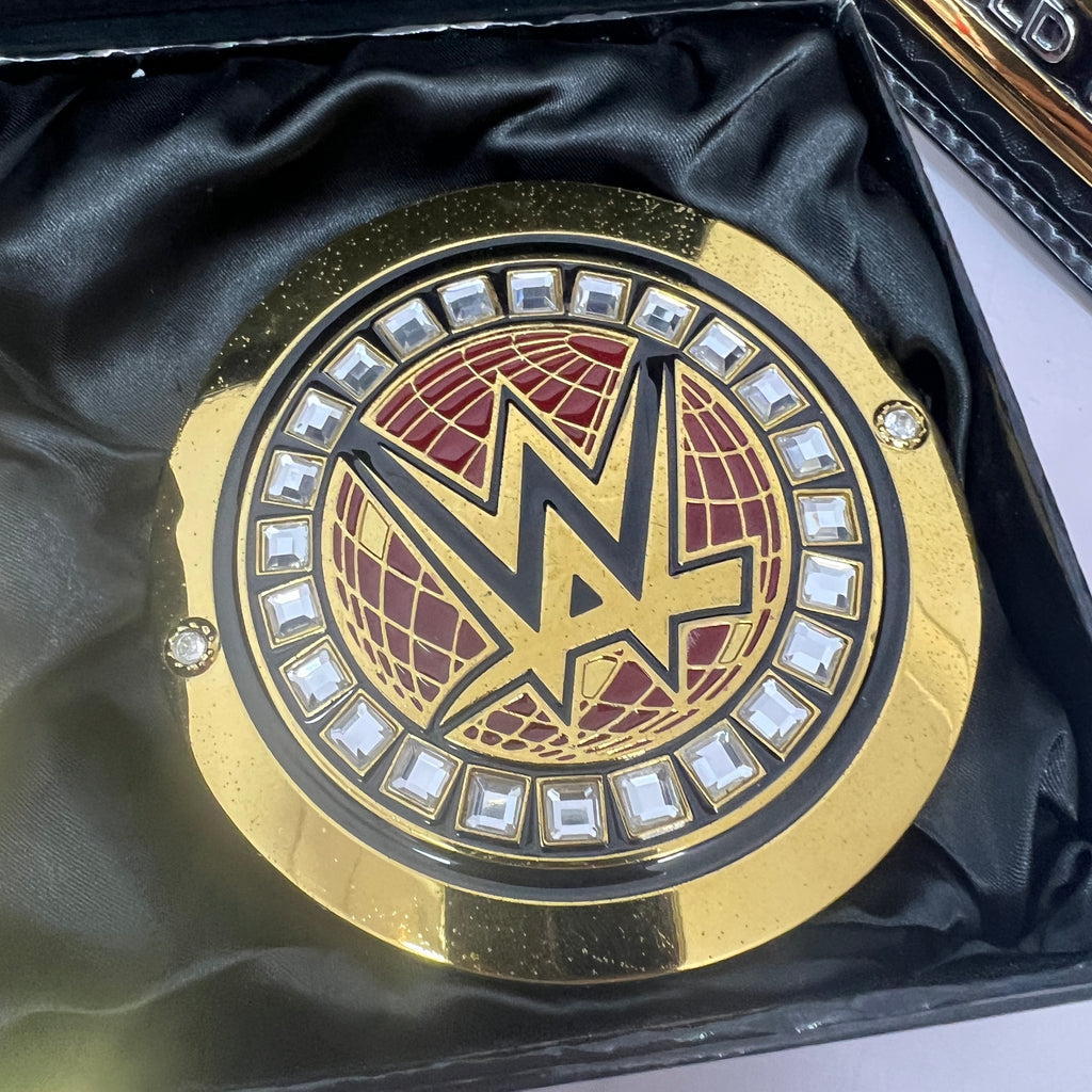 WWE World Championship w Randy Orton Side Plates Replica Title Belt WWE Shop
