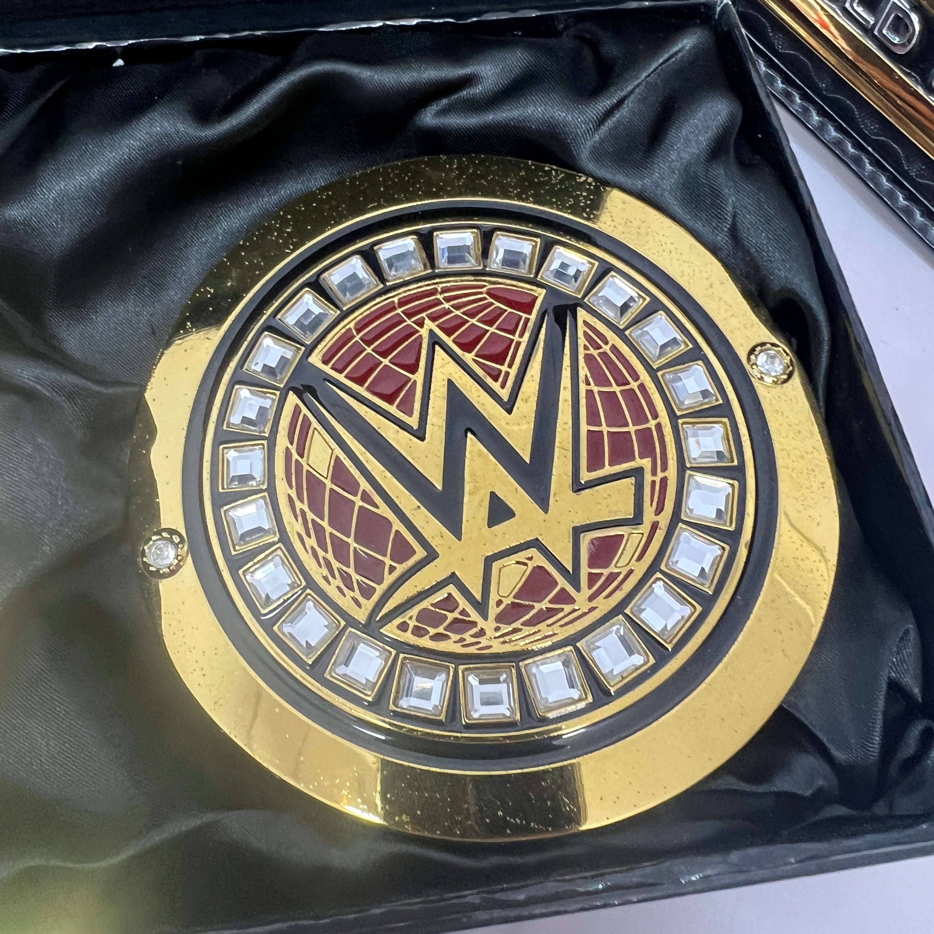WWE World Championship w Randy Orton Side Plates Replica Title Belt WWE Shop