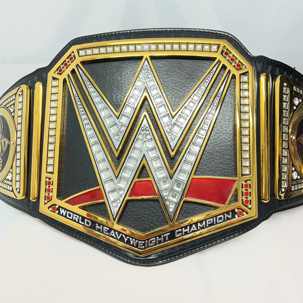 WWE World Championship w Randy Orton Side Plates Replica Title Belt WWE Shop