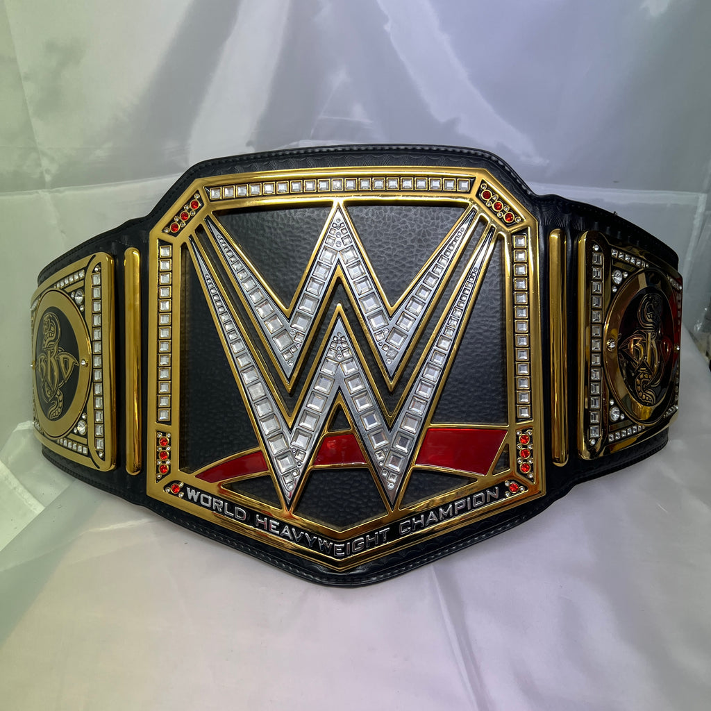 WWE World Championship w Randy Orton Side Plates Replica Title Belt WWE Shop