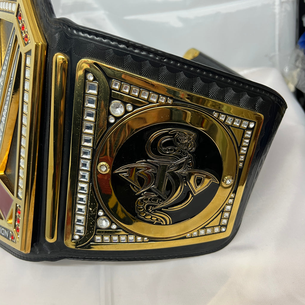 WWE World Championship w Randy Orton Side Plates Replica Title Belt WWE Shop