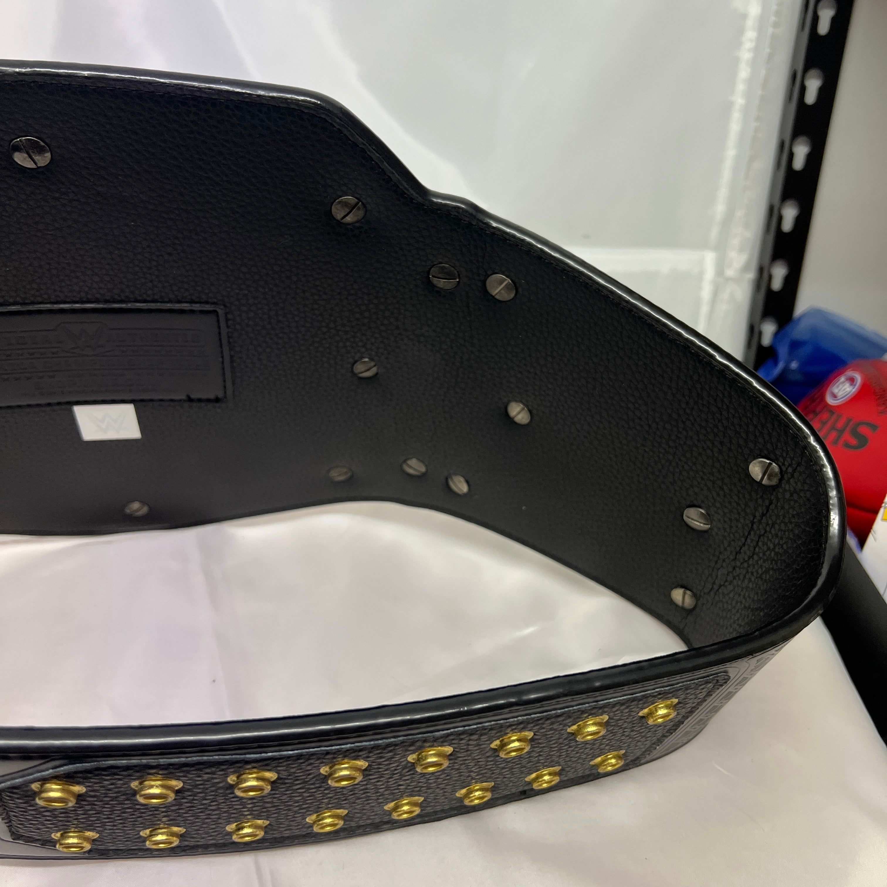 WWE World Championship w Randy Orton Side Plates Replica Title Belt WWE Shop