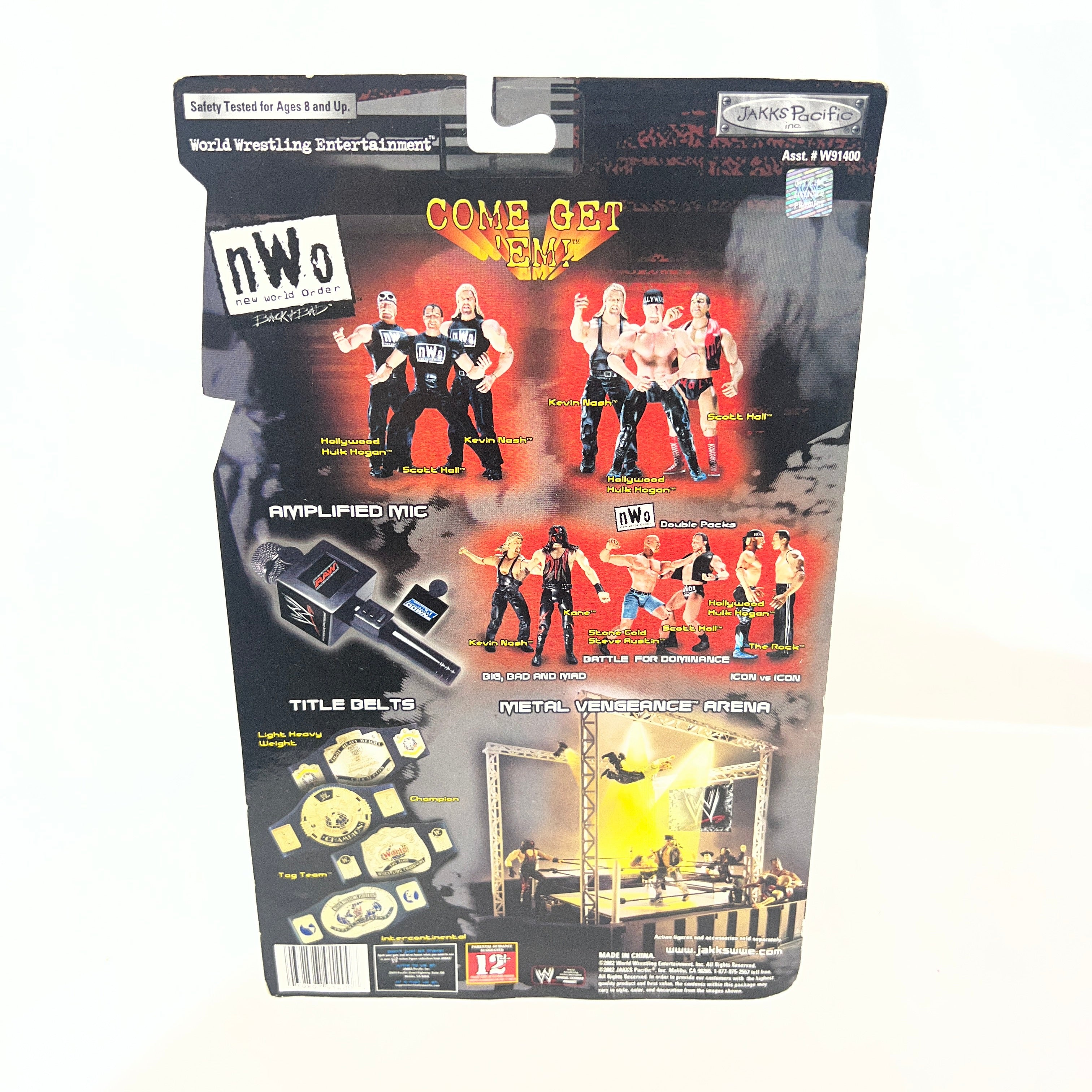Hulk Hogan NWO WWE Back and Bad Jakks Action Figure