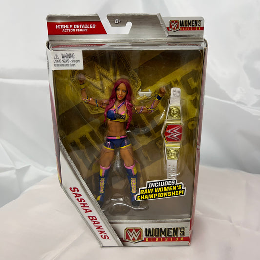 Sasha Banks - WWE Elite Womans Championship Spotlight Action Figure