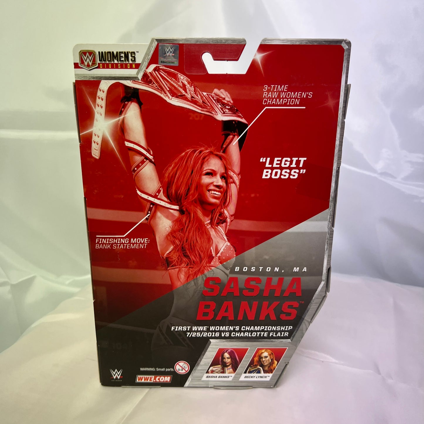 Sasha Banks - WWE Elite Womans Championship Spotlight Action Figure