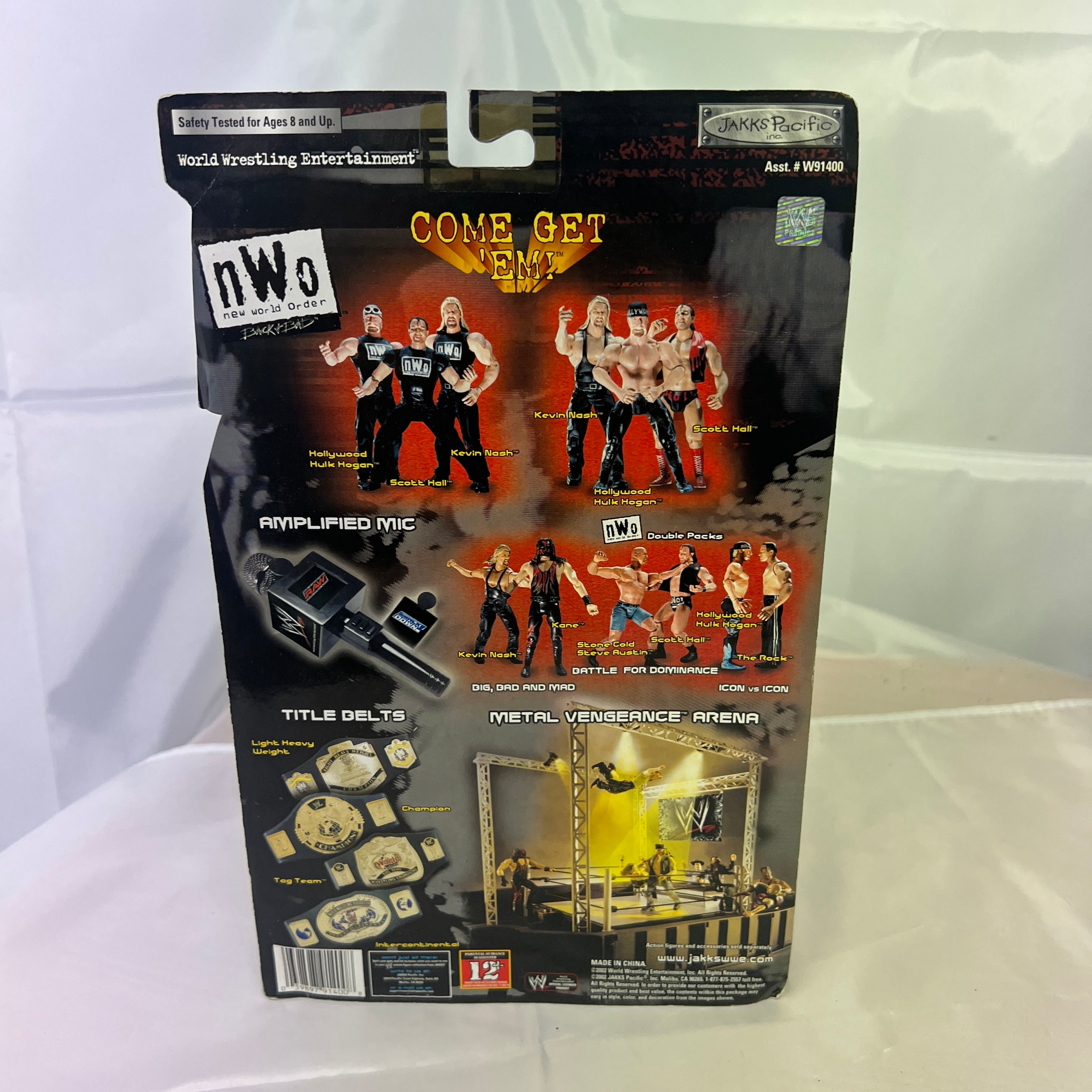 Hulk Hogan NWO WWE Back and Bad Jakks Action Figure