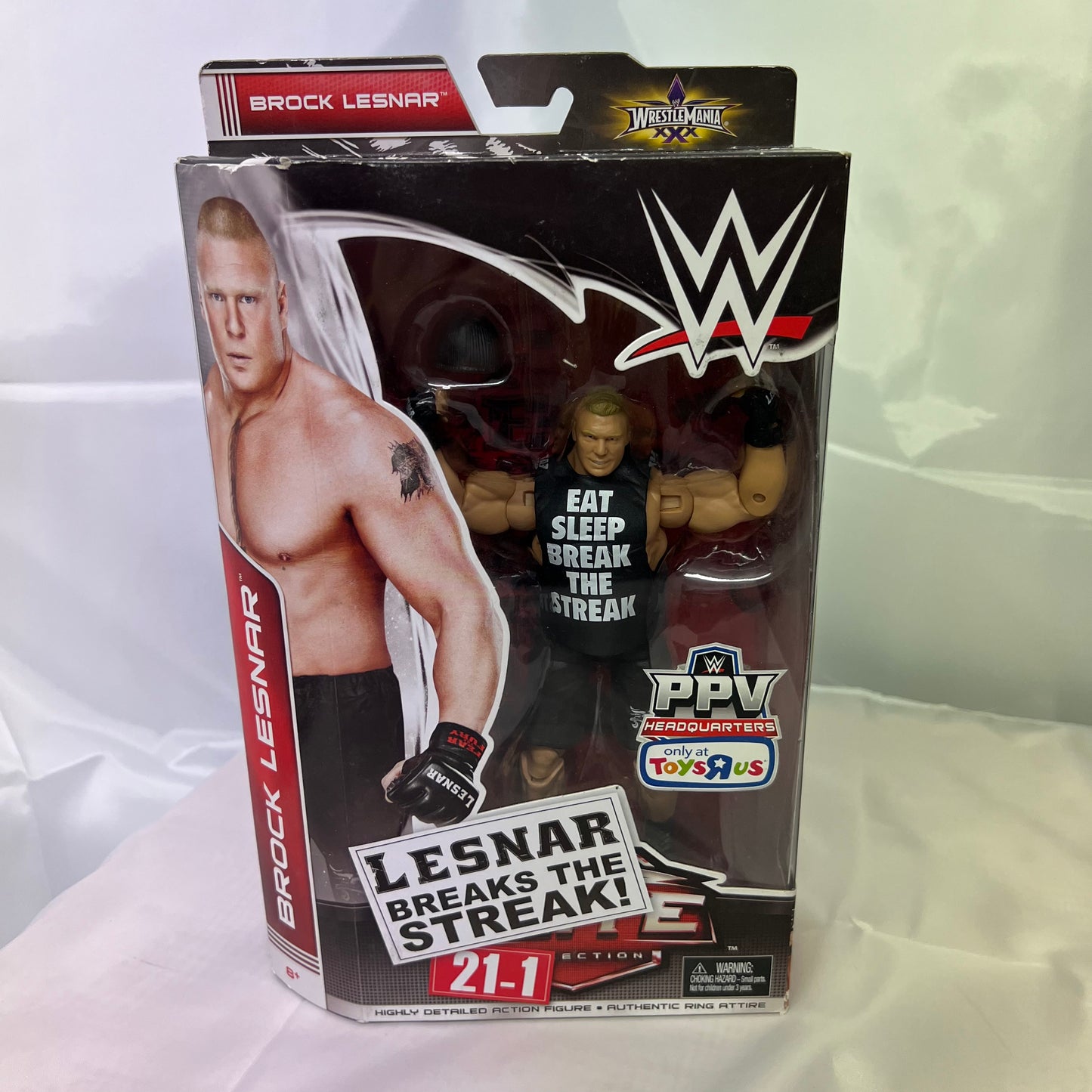 Brock Lesnar - WWE Elite Toys R Us Exclusive Streak Action Figure