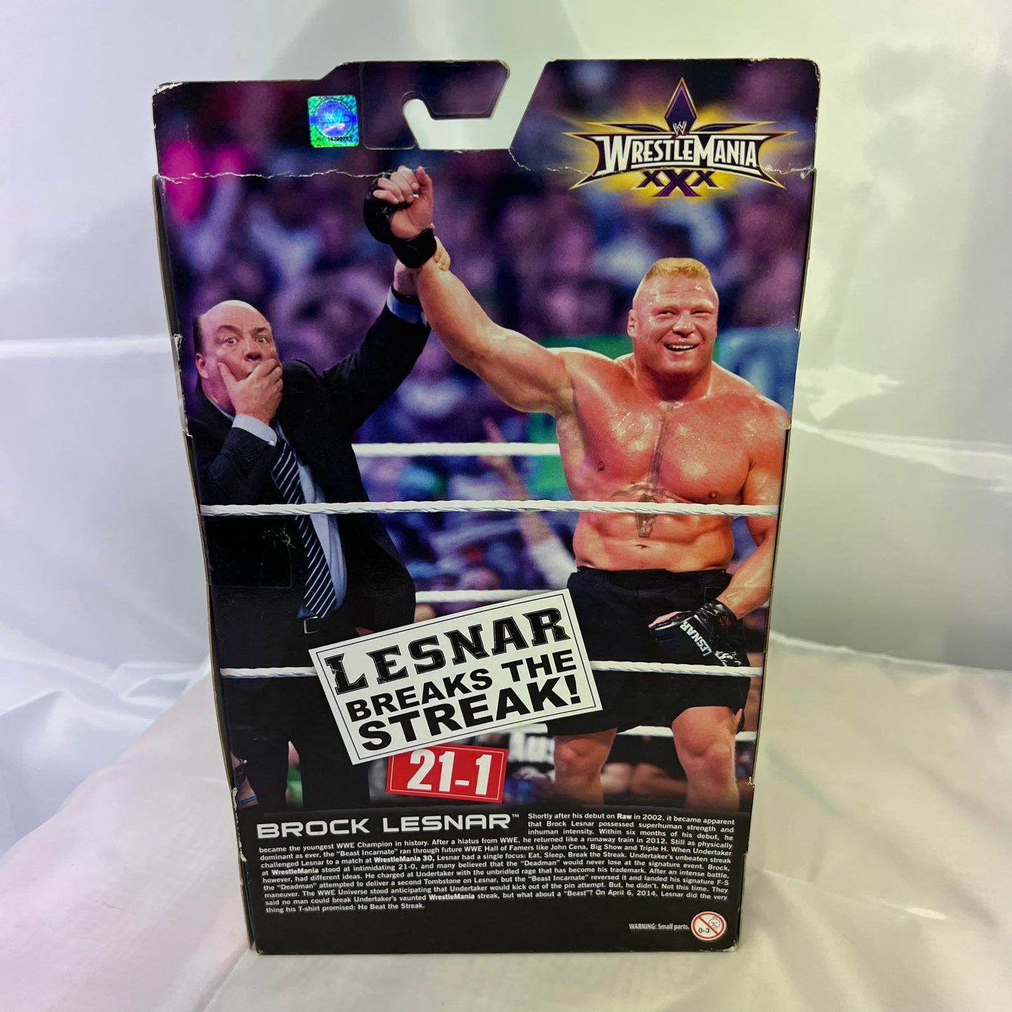 Brock Lesnar - WWE Elite Toys R Us Exclusive Streak Action Figure