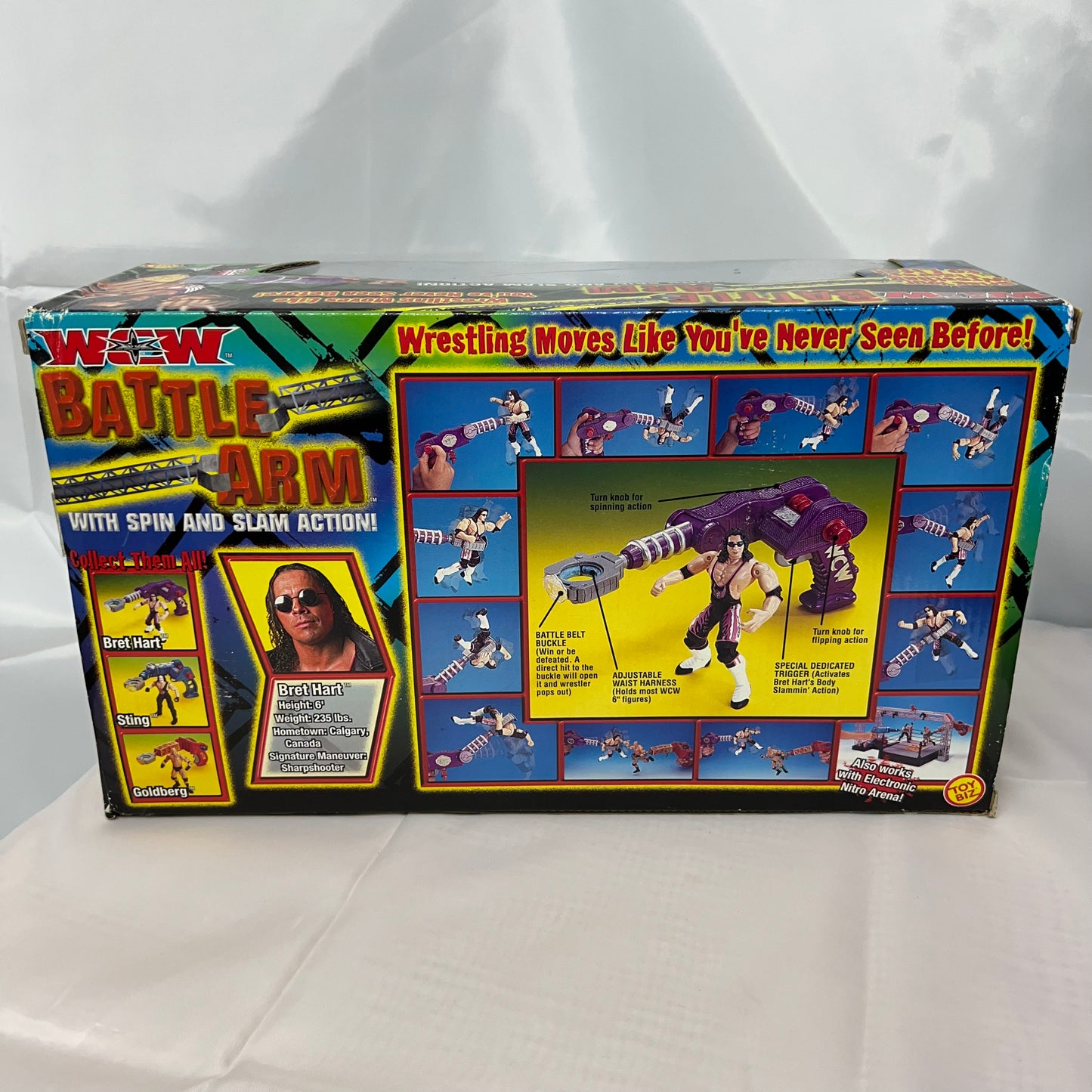 Bret Hart - WWE Battle Arm Action Figure Playset
