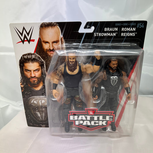 Roman Reigns and Braun Stroman - WWE Battle Pack 54 Action Figures