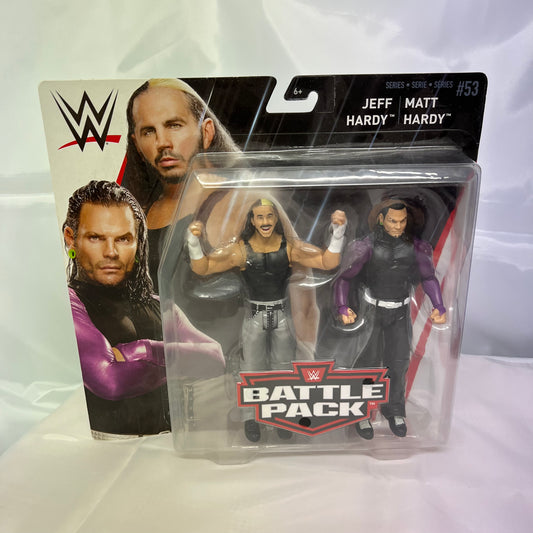 Hardy Boys Jeff Hardy and Matt Hardy - WWE Battle Pack 53 Action Figures