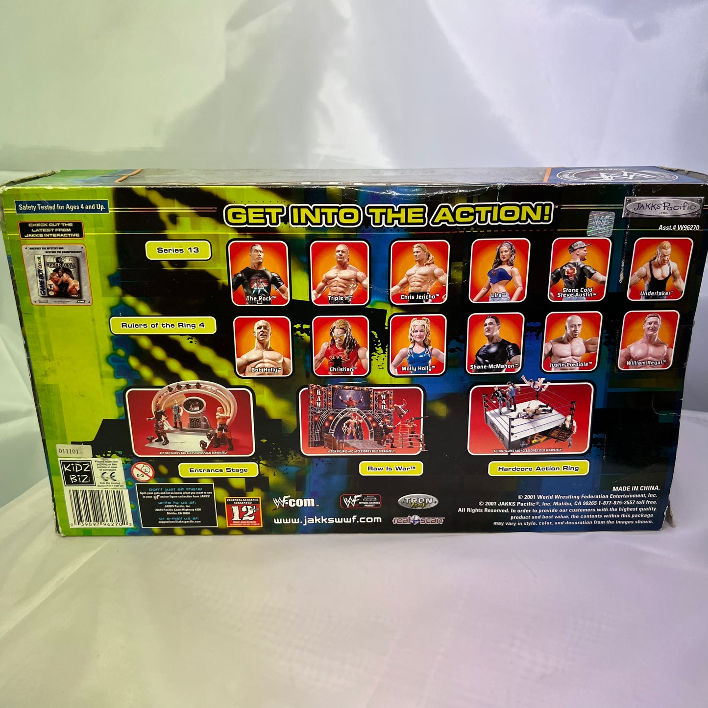 The High Flyers Hardy, Bubba and Edge RARE - WWE 3 Pack Jakks Action Figures
