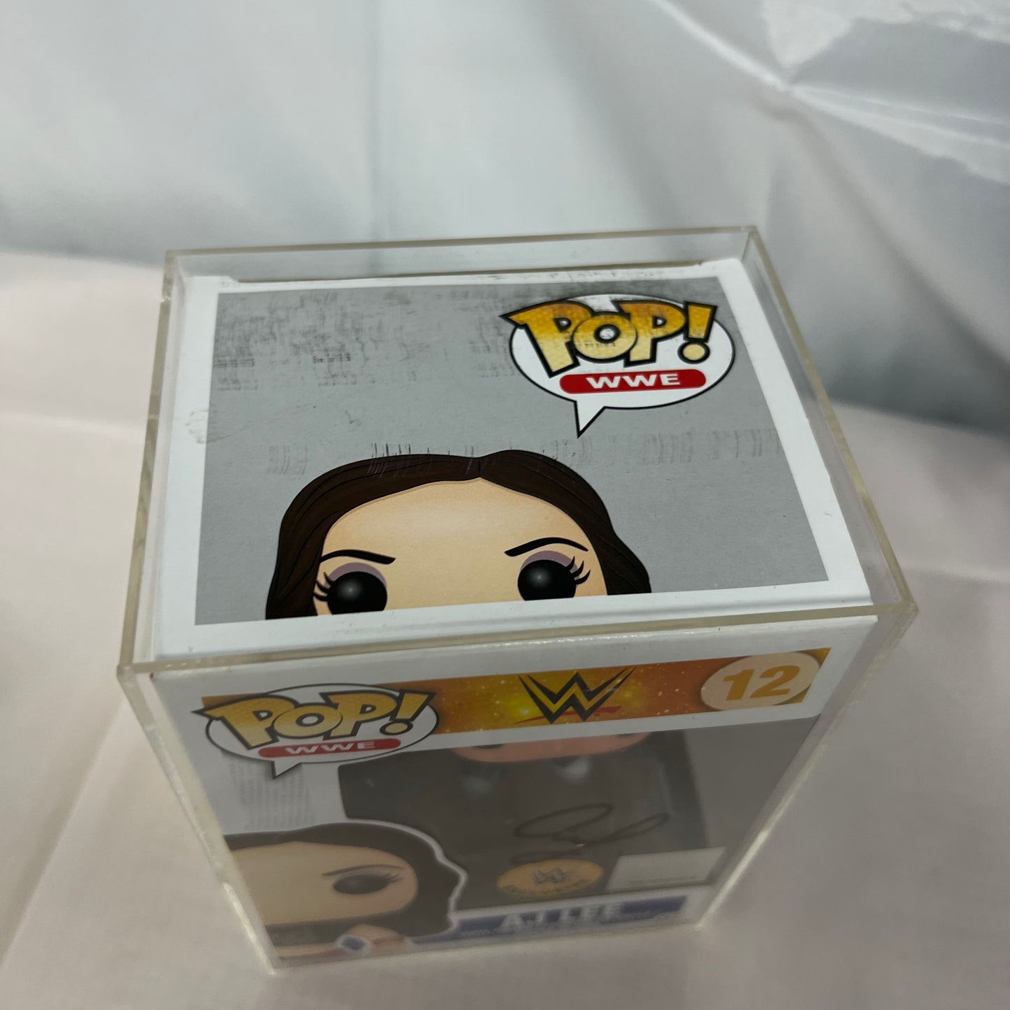AJ Lee - WWE Signed Autographed COA Funko Pop 12 Rare Exclusive