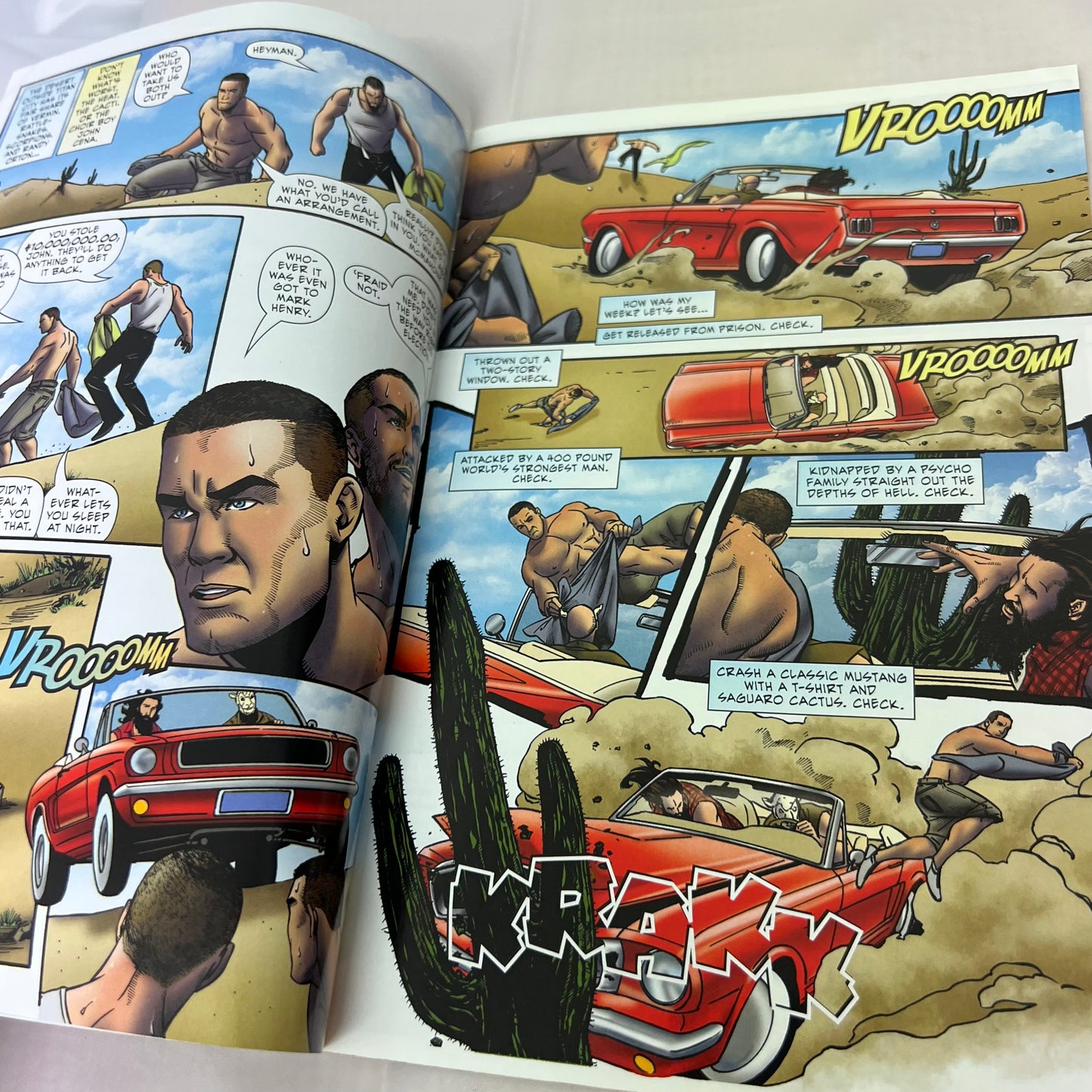 Wyatt Family Bray Wyatt, Luke Harper and Eric Rowan - WWE Signed Autographed COA Comic Rare