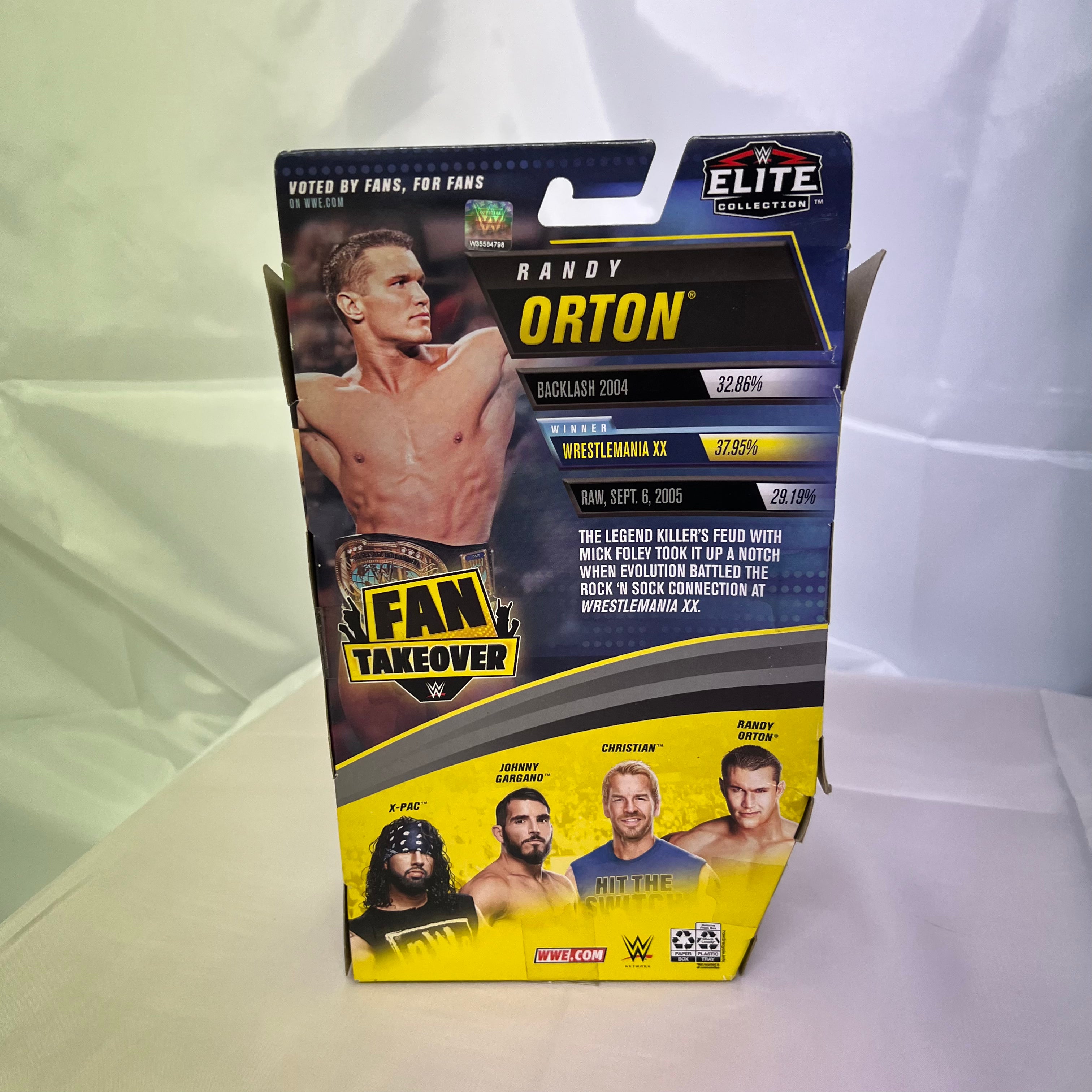 Randy Orton WWE Elite Fan Takeover Action Figure Mattel