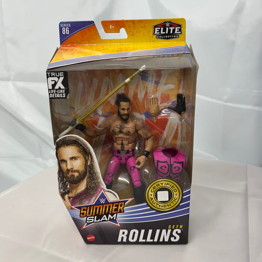 Seth Rollins Pink - WWE Elite Summerslam Action Figure