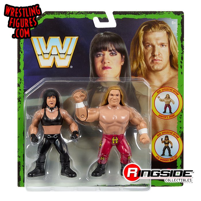 DX WWE Retro 4-Pack Exclusive Triple H and Chyna