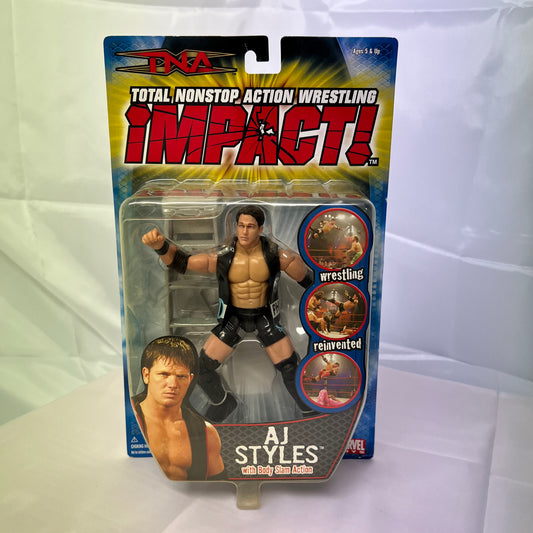 AJ Styles - TNA Impact Action Figure WWE Jakks