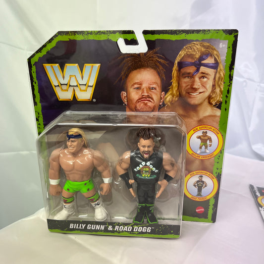 DX WWE Retro 4-Pack Exclusive New Age Outlaws (Road Dogg & Billy Gunn)
