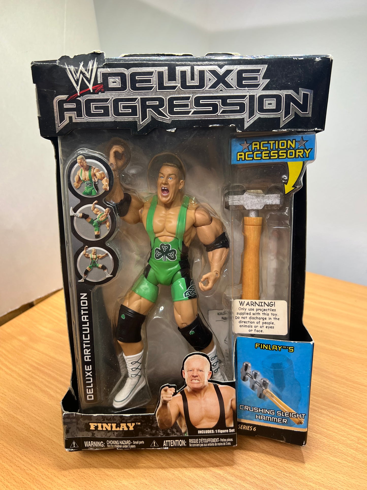 Finlay - WWE Deluxe Aggression Action Figure Jakks