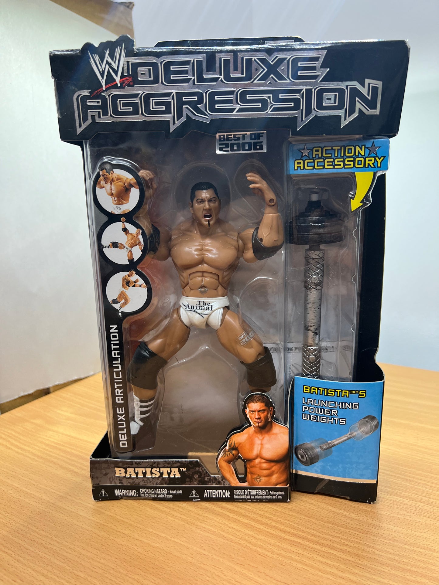 Batista - WWE Deluxe Aggression Action Figure Jakks