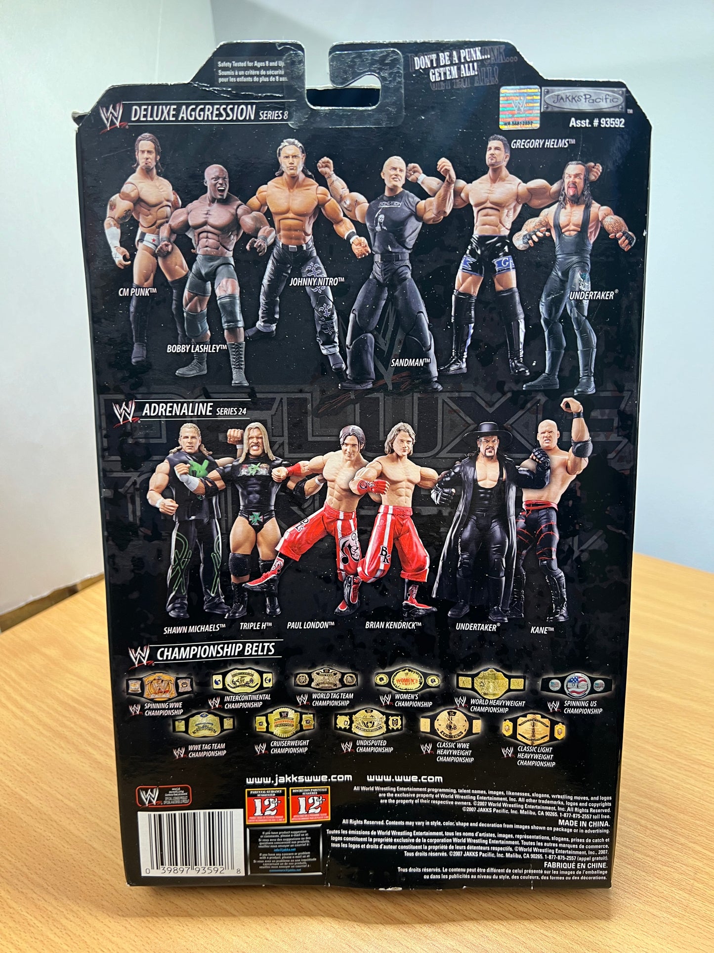 Johnny Nitro - WWE Deluxe Aggression Action Figure Jakks