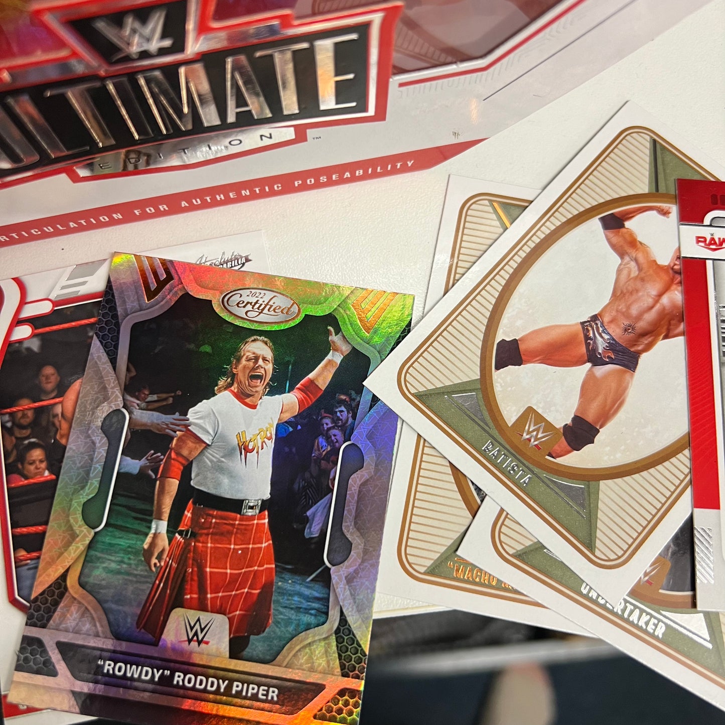 WWE Chronicles Random Inserts Bulk Lot Cards