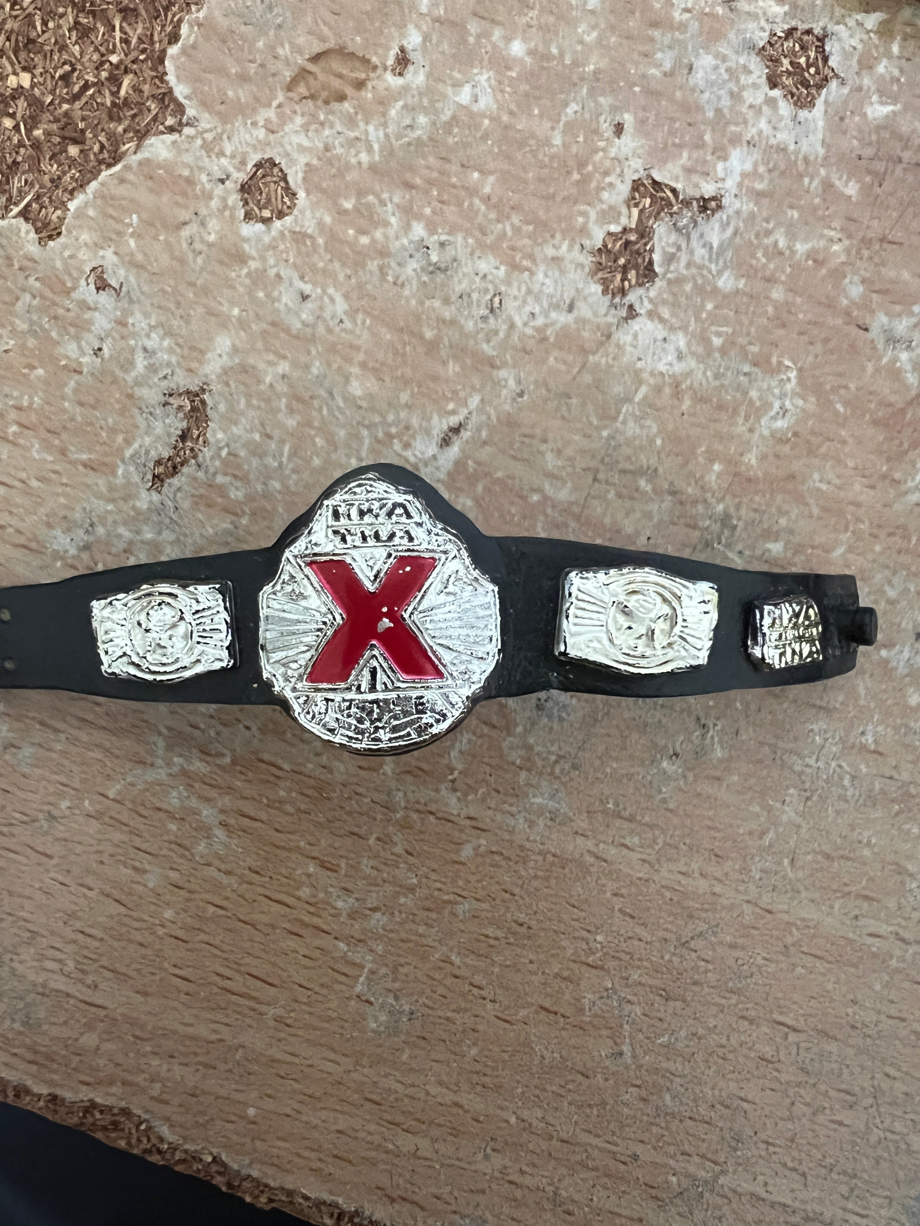TNA X Division Championship Action Figure Belt Title