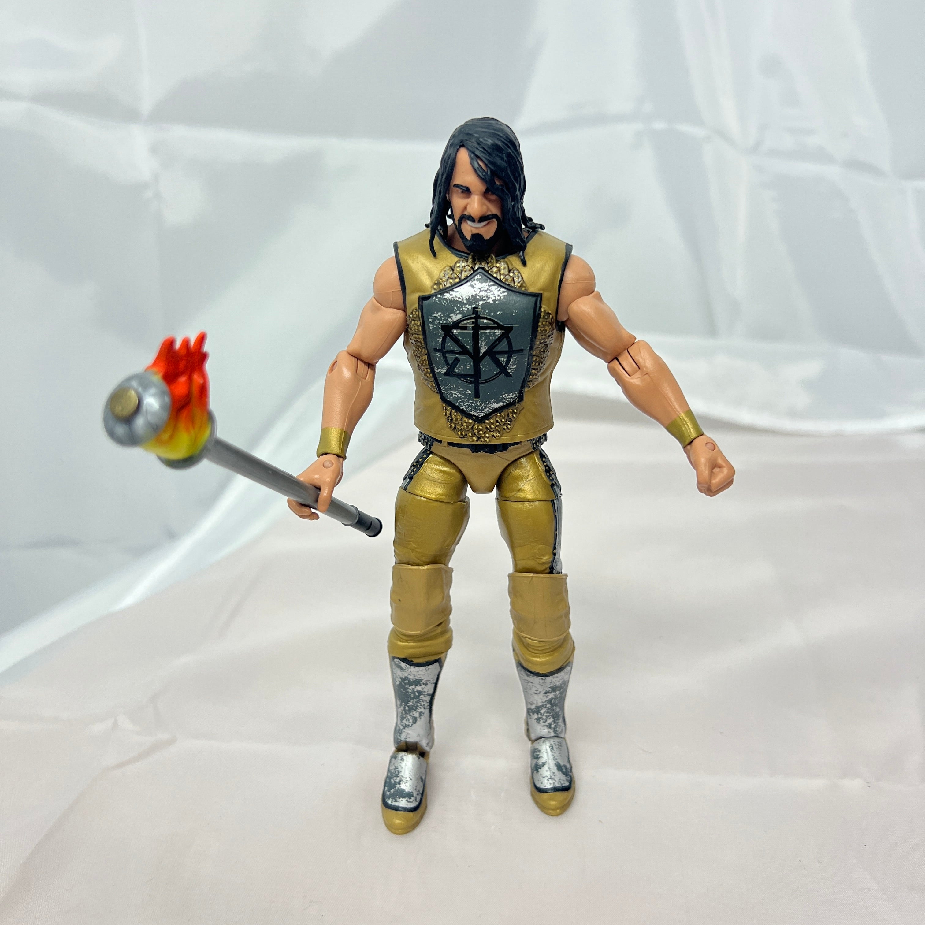 Seth Rollins Elite 57 WWE Out Of Box Action Figure Mattel WWE 3