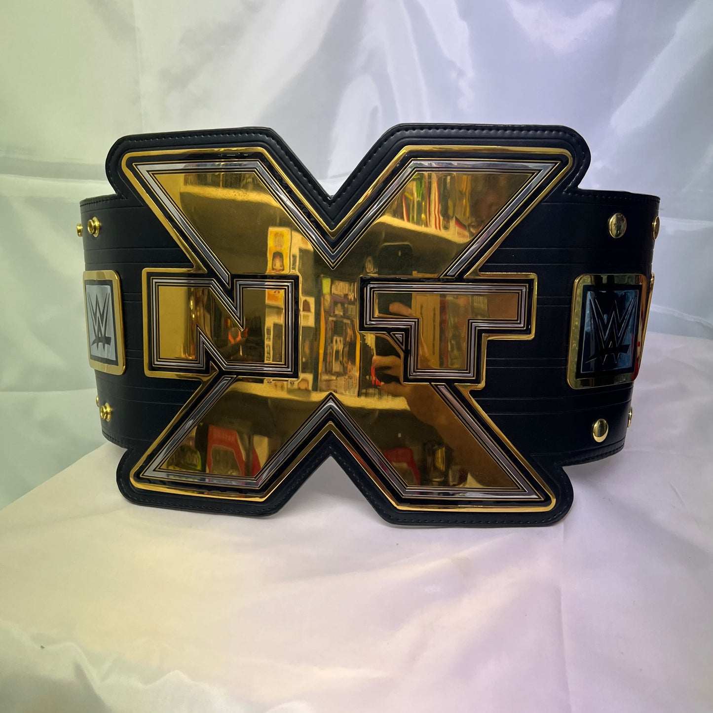 WWE NXT Championship Belt Replica 2014 V1 with Dust Cover Authentic
