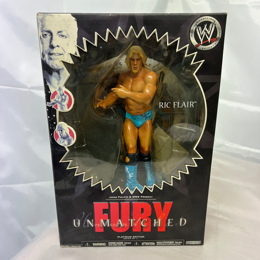 Ric Flair WWE Unmatched Fury Action Figure Jakks Reboxed