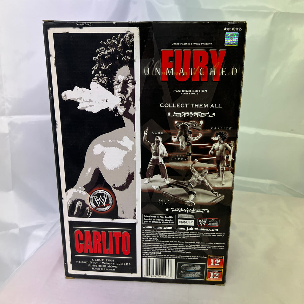 Carlito WWE Unmatched Fury Action Figure Jakks