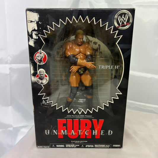 Triple H WWE Unmatched Fury Action Figure Jakks Reboxed