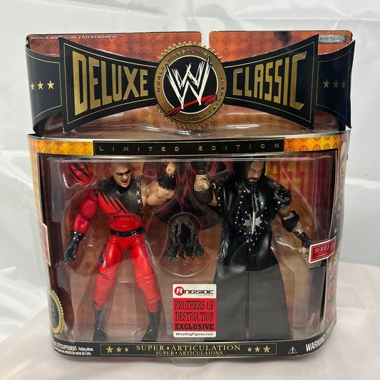 Undertaker and Kane - WWE Classic Superstars Deluxe Ringside Exclusive Action Figures