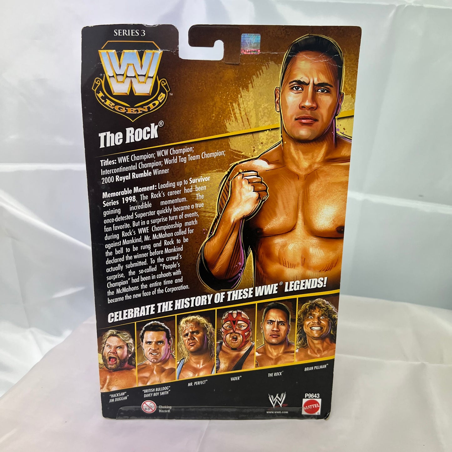The Rock - WWE Elite Legends Series 3 Action Figure