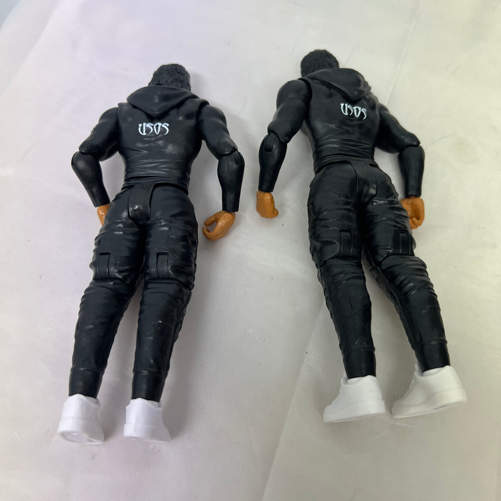 Jimmy and Jey Uso The Usos WWE Out Of Box Action Figures Mattel