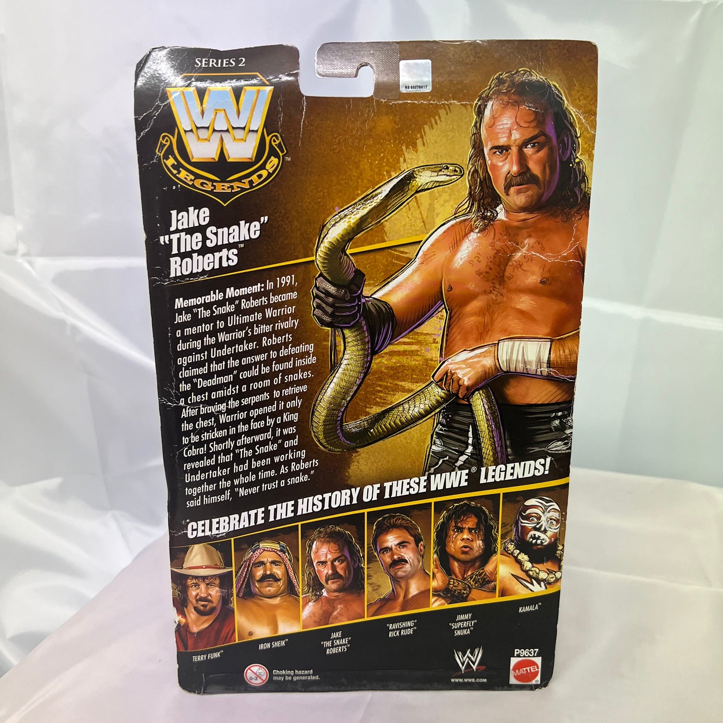 Jake The Snake Roberts - WWE Elite Legends Series 2 Action Figure